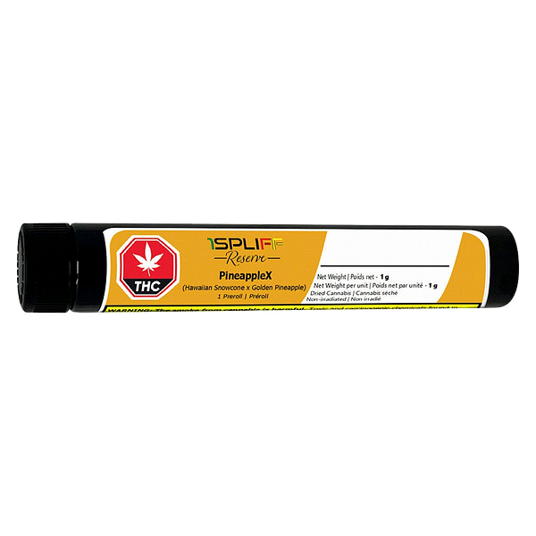 1Spliff Reserve - Pineapplex Premium Glass Tip Pre-Roll