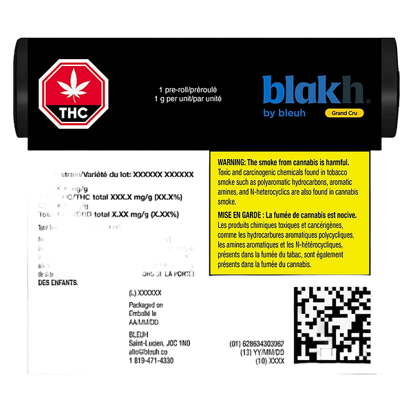 Bleuh - Blakh Haze Pre-Roll