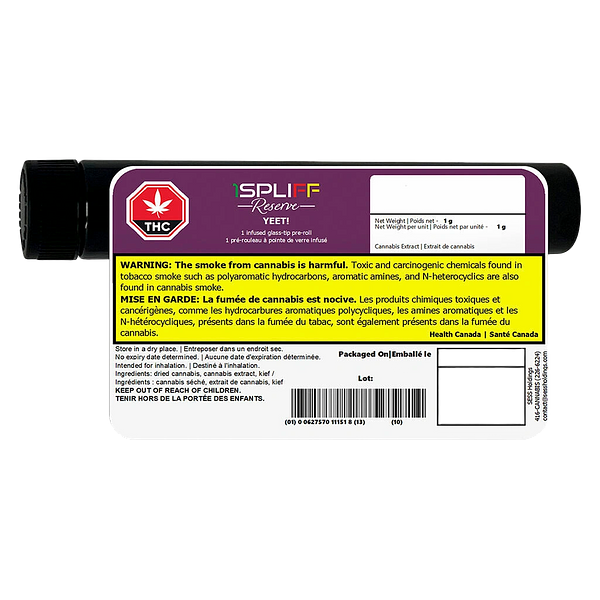 1Spliff Reserve - Yeet! Infused Pre-Roll