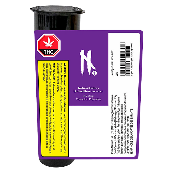 Natural History - Limited Reserve Indica Pre-Roll