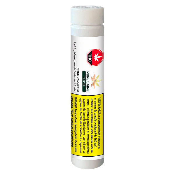Pure Laine - Terpies Sour Zkz Infused Pre-Roll