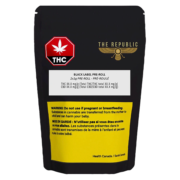 The Republic - Black Label Pre-Roll