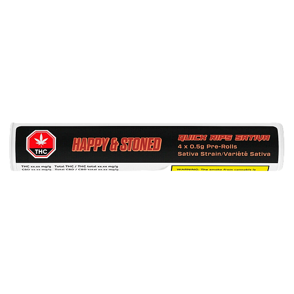 Happy & Stoned - Quick Rips Sativa Pre-Roll