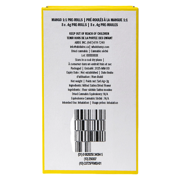 Abide - Mango 1:1 Pre-Roll