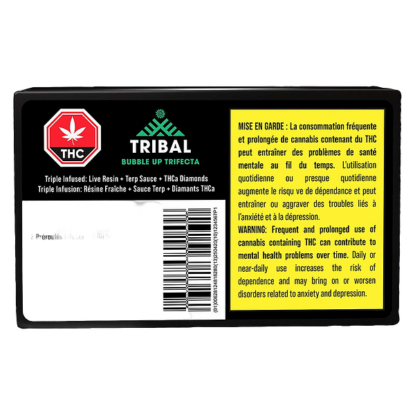 Tribal - Bubble Up Trifecta Infused Pre Roll