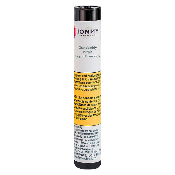 Jonny Chronic - Granddaddy Purple Liquid Diamonds 510 Thread Cartridge