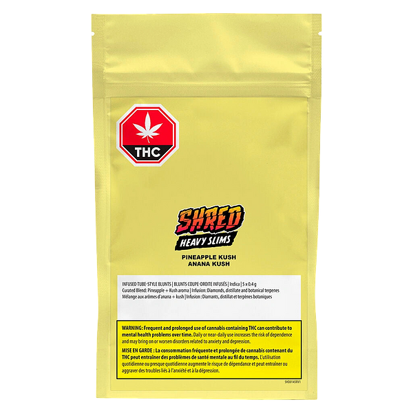 SHRED - Pineapple Kush Heavy Slims Infused Pre Roll