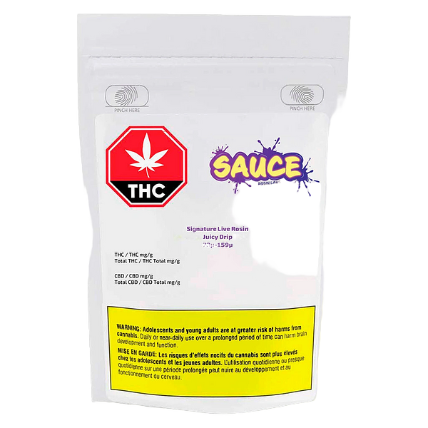 Sauce Rosin Labs - Signature Live Rosin Juicy Drip
