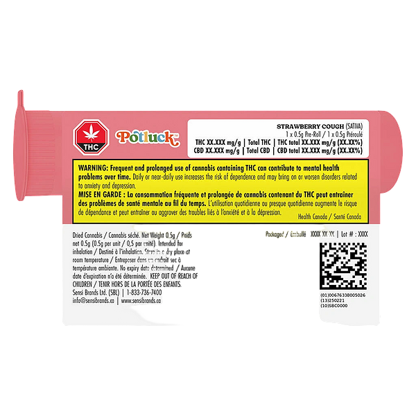 Potluck - Strawberry Cough Pre Roll