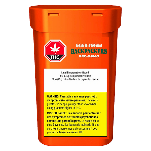 Back Forty - Liquid Imagination Backpackers Pre Roll