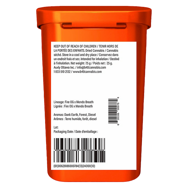 Back Forty - Fire Breath Backpackers Pre Roll