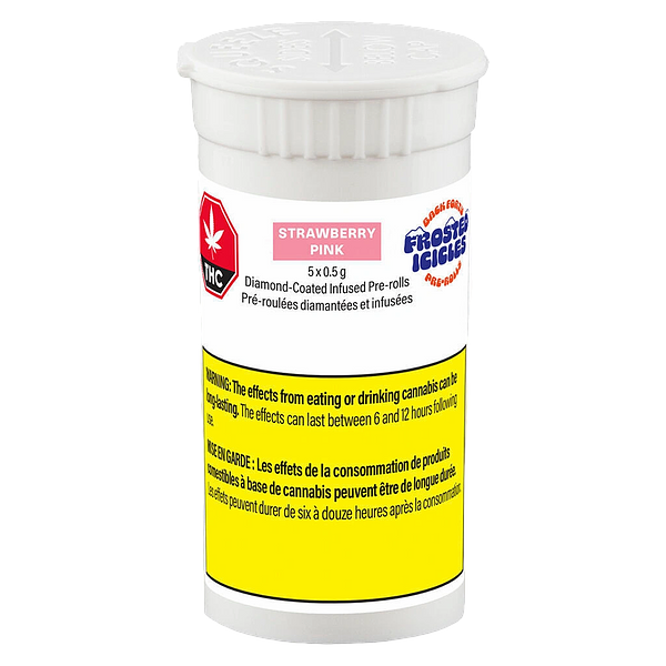 Back Forty - Frosted Icicles Infused Pre Roll - Strawberry Pink