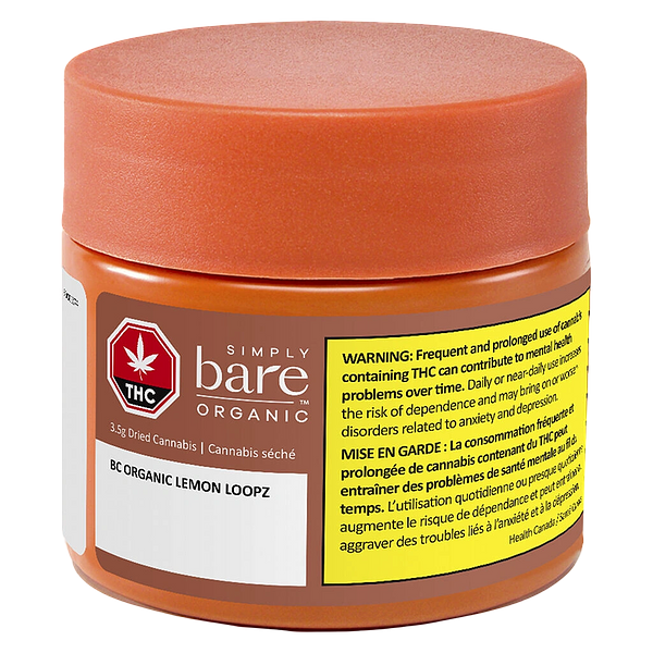 Simply Bare - BC Organic Lemon Loopz