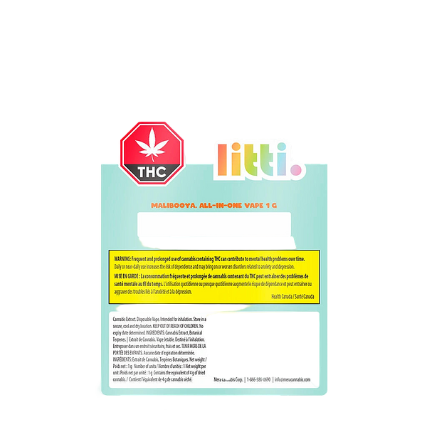 LITTI. - Malibooya All In One Vape