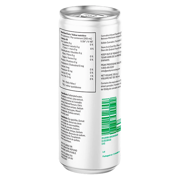 Collective Project - Raspberry & Lime CBG Sparkling Botanical Water