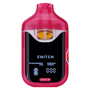 Boutiq - Switch 95+ Digital Diamonds Strawberry Jam/french Toast AIO Disposable Vape
