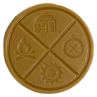 Laughing Ass - Caramel Gold Full Spectrum THC Chocolate