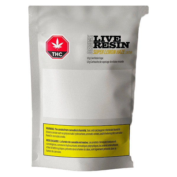 DEBUNK - Super Lemon Haze Live Resin 510 Thread Cartridge