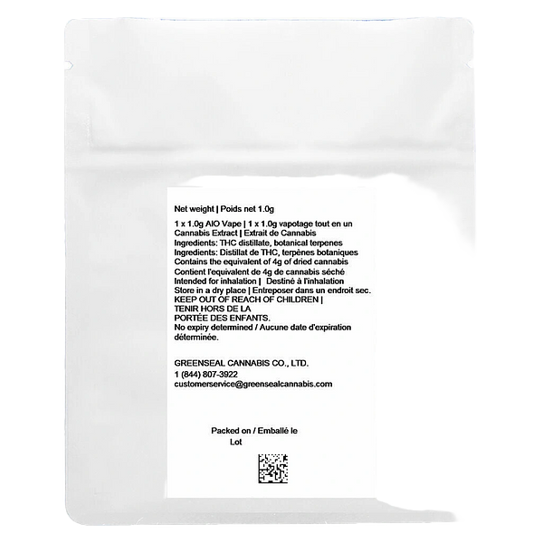 Smokestack - Blackberry Fume AIO Disposable Vape