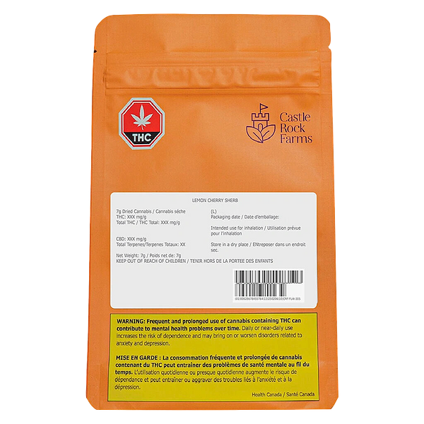 Castle Rock Farms - Lemon Cherry Sherb