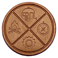 The Hazy Camper - Mochaccino 1:1 THC:CBD Milk Chocolate