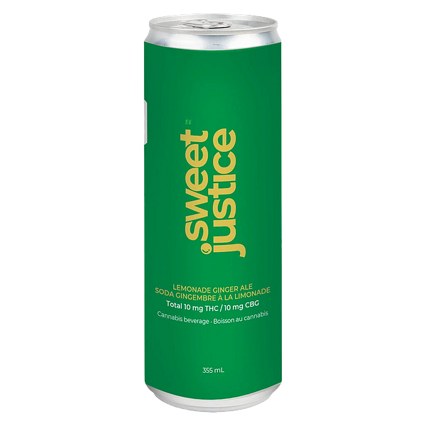 Sweet Justice - Lemonade Ginger Ale 10 + 10 CBG