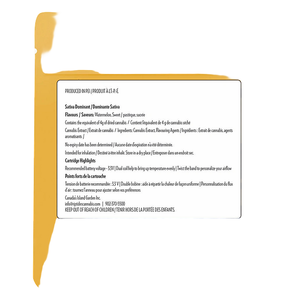 Riptides - Hula Hoots 510 Thread Cartridge