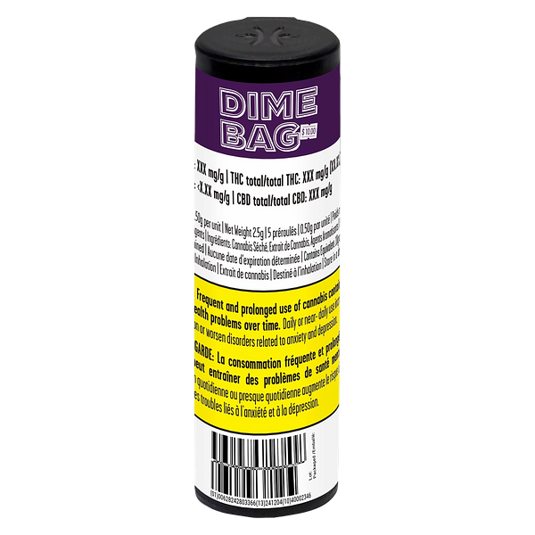 Dime Bag - Passionfruit Dream Pocket Rockets Infused Pre Roll