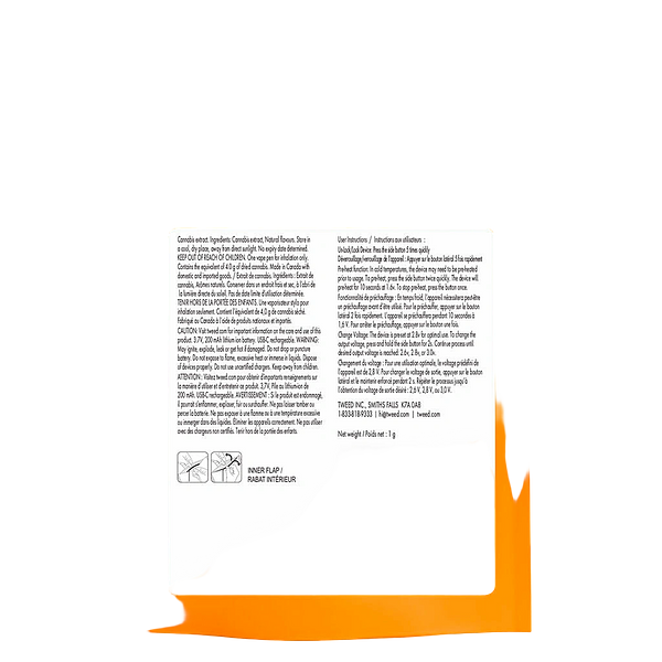 Tweed - Blood Orange Kush Liquid Diamonds AIO