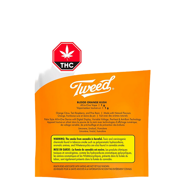Tweed - Blood Orange Kush Liquid Diamonds AIO