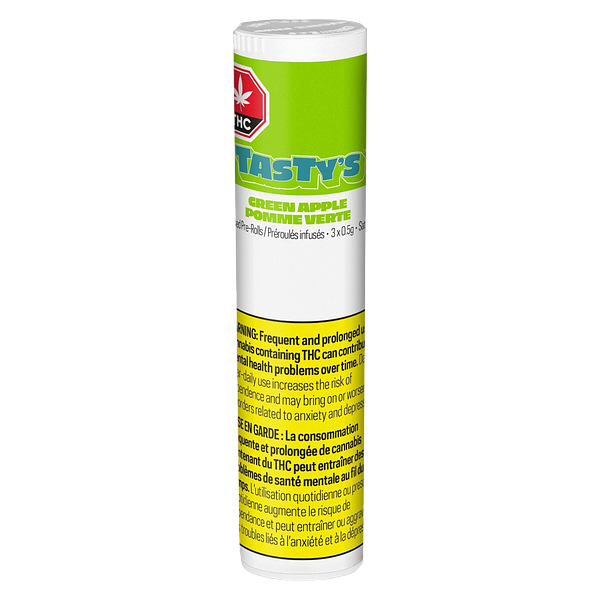 Tasty's - Green Apple Diamond Infused Pre Roll