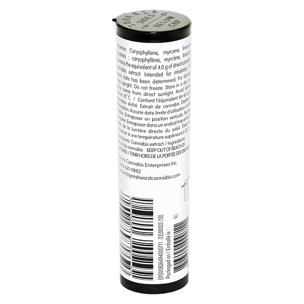 Greybeard -  Pink Sunset Pure Live Resin 510 Thread Cartridge