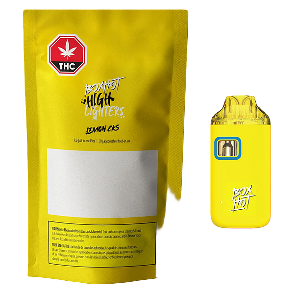 BOXHOT Highlighters - Lemon CKS All In One Vape