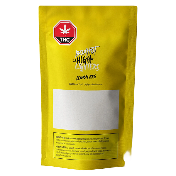 BOXHOT Highlighters - Lemon CKS All In One Vape
