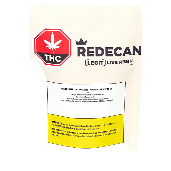 Redecan - Legit Live Resin Purple Churr* All In One Vape