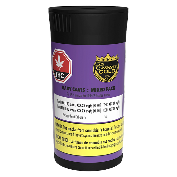 Caviar Gold - Baby Cavis Mixed Pack Infused Pre Roll