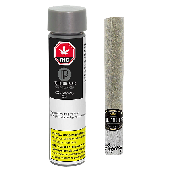 Pistol and Paris - Hash Hole LTO Infused Pre Roll