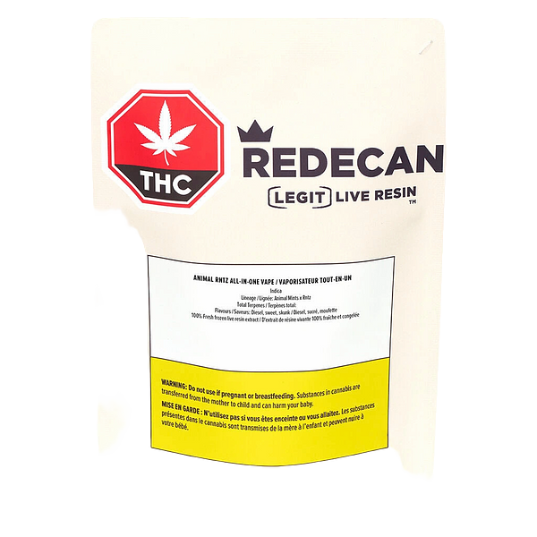 Redecan - Legit Live Resin Animal Rntz All-in-One Vape
