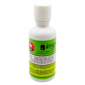 Aviator Cannabis Co. - 151 mg Pot Shot Coconut-Lime