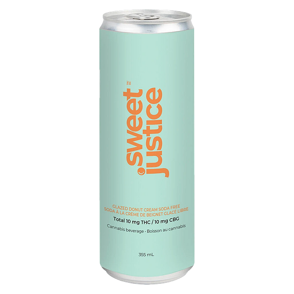 Sweet Justice - Glazed Donut Cream Soda Free Thc:Cbg