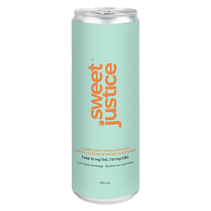 Sweet Justice - Glazed Donut Cream Soda Free Thc:Cbg
