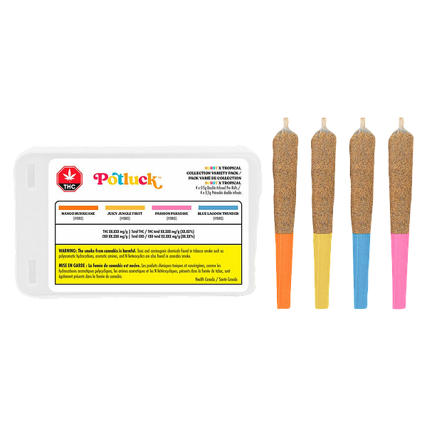 Potluck - Tropical x Burst Collection Variety Infused Pre-Roll