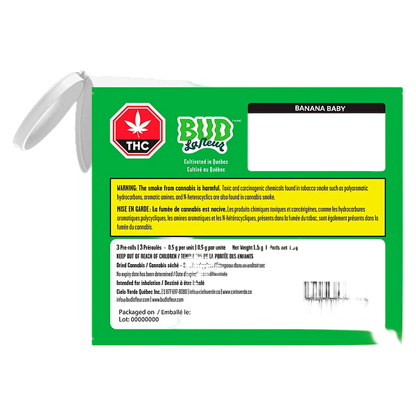 Bud Lafleur - Banana Baby Pre-Roll