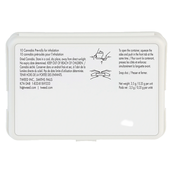 Tweed - Quickies Blood Orange Kush Pre-Roll