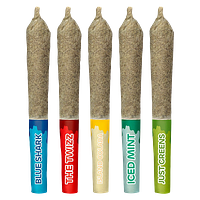 Sticky Greens - Five Of Diamonds Liquid Diamond Double Infused Pre Roll