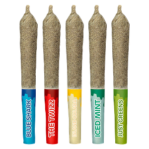 Sticky Greens - Five Of Diamonds Liquid Diamond Double Infused Pre Roll