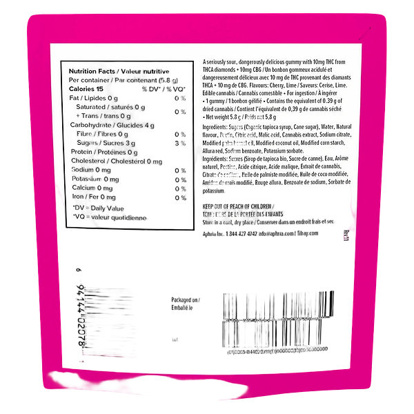 XMG+ Atomic Sours - Cherry Blasted Lime