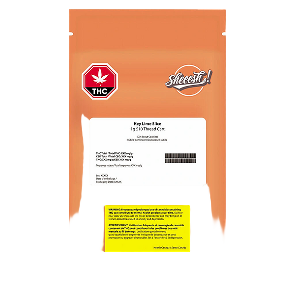 Sheeesh! - Key Lime Slice 510 Thread Cartridge