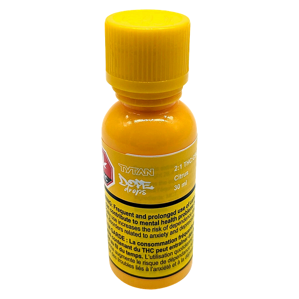 TYTAN Dope Drops - 2:1 THC:CBG Groove Drops - Citrus