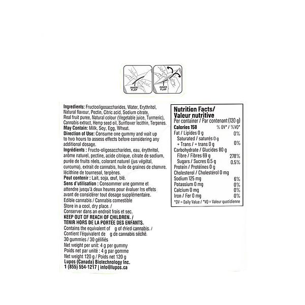 Proofly - Daily Peach Passion CBC:CBG:CBD Gummies